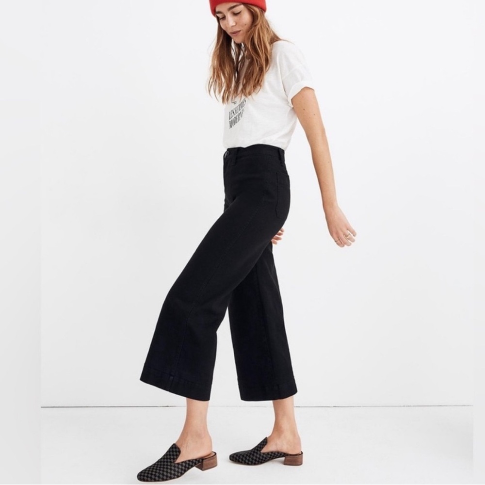 Madewell Emmett Wide Leg Crop